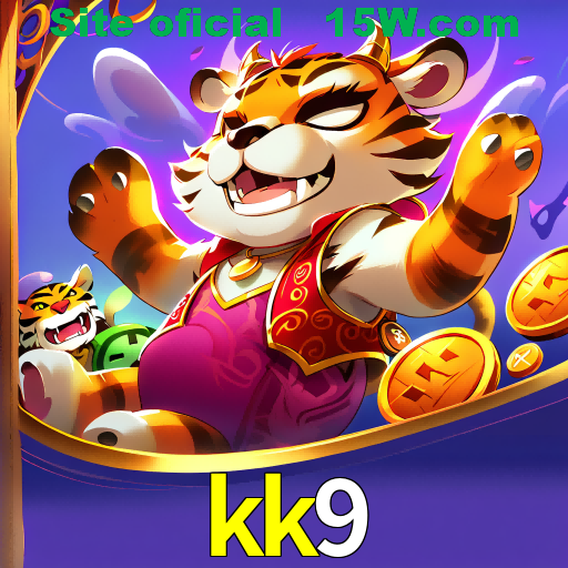 Imagem promocional da kk9 mostrando a plataforma e suas vantagens